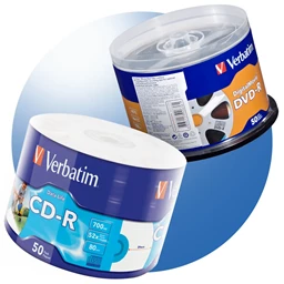 نمایش محصولات در دسته CD & DVD خام تصویر برای گروهCD & DVD خام